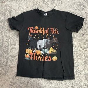 Thanksgiving Horse Shirt